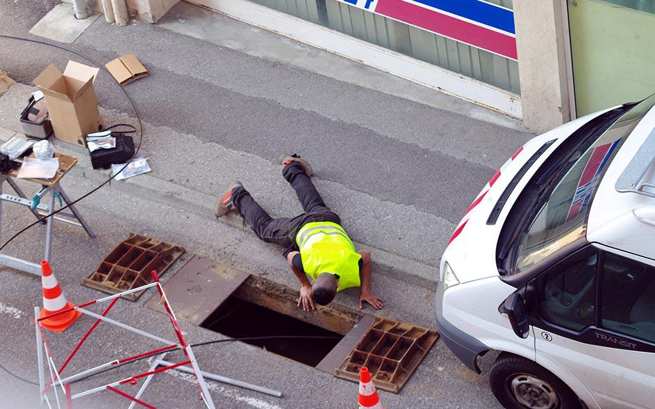 travaux assainissement Combs-la-Ville